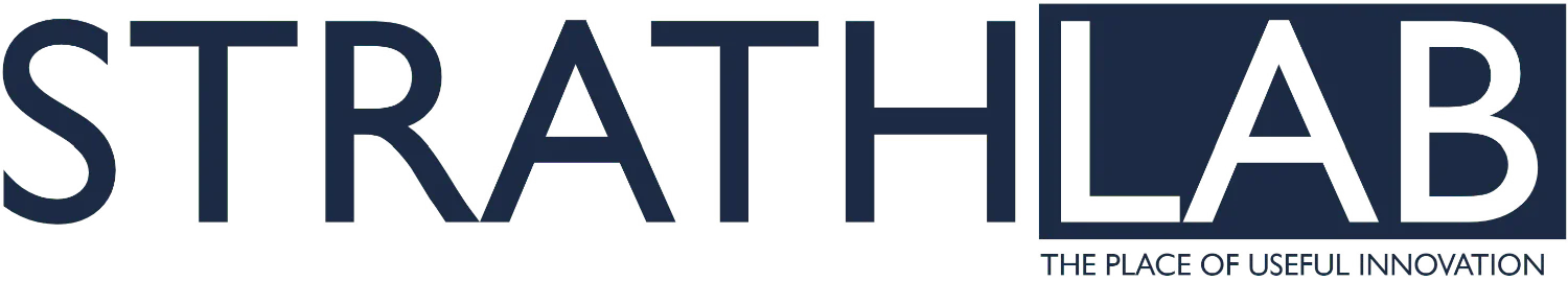 Strathlab logo - The Place of Useful Innovation