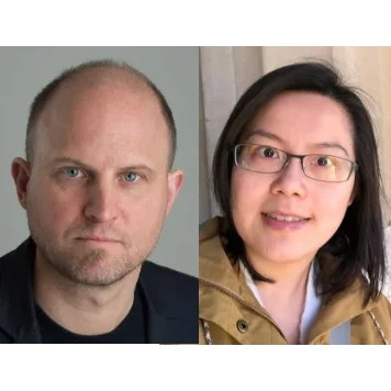 Photo of Jonathan Delafield-Butt and Szu-Ching Lu